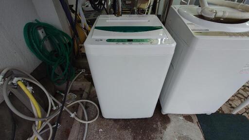 【リサイクルサービス八光】2017年製　ヤマダ電機　全自動電気洗濯機 (4.5kg)　YWM-T45A1
