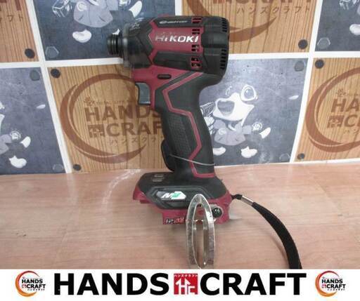 HiKOKI ハイコーキ WH36DC インパクトドライバ 中古品 本体のみ 36V レッド 【ハンズクラフト宜野湾店】