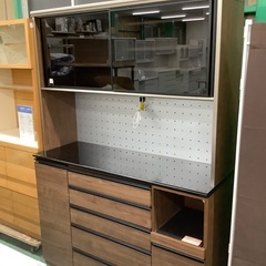 家具ならトレファク吉川店！！ 古賀家具　レンジボード　ブラウン×ブラック