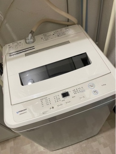 maxzen 洗濯機 2019年製