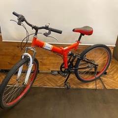 【折りたたみmtb】26インチ折りたたみマウンテンバイク