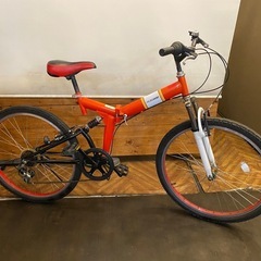 【折りたたみmtb】26インチ折りたたみマウンテンバイク