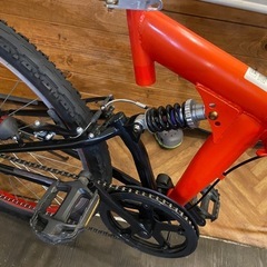 【折りたたみmtb】26インチ折りたたみマウンテンバイク