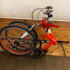 【折りたたみmtb】26インチ折りたたみマウンテンバイク