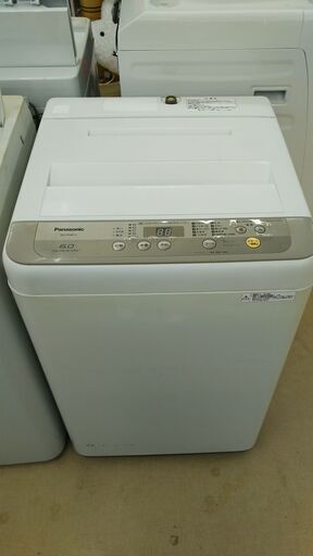 ★ジモティー割有★　6K洗濯機　Panasonic　NA-F60B11　2018年製　IKD-514