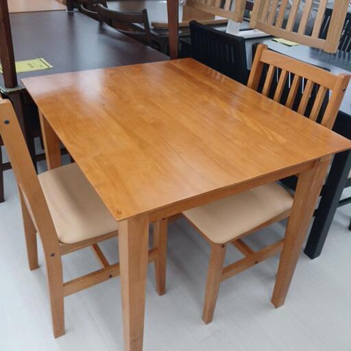 ★ジモティ割あり★ ダイニング３点セット　開封未使用品 (H)138× (W)105× (D)42【joh 2751】