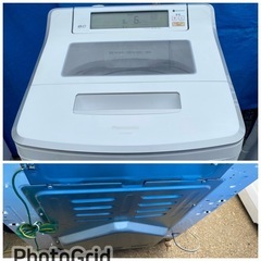 お薦め品‼️簡易分解洗浄済み‼️インバーター パナソニック8kg洗濯機2019年