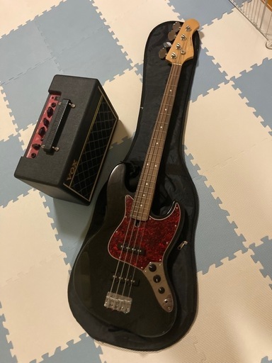 【日本製】バッカス　ジャズベース\u0026VOXベースアンプ　セット売り
