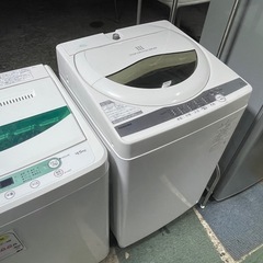 【リサイクルサービス八光】2021年製　東芝　全自動電気洗濯機 (5kg)　AW-5G9
