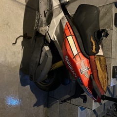 10月末で処分アプリリアSR50