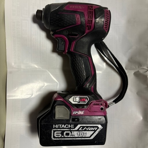 値下　実働品　日立工機 インパクト　18v