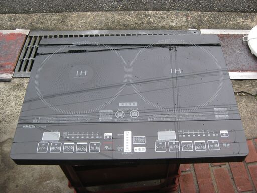 ②★YAMAZEN   ２口 IHクッキングヒーター    YEH-1456    ２０２０製      美品