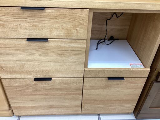 武蔵小山店】 ニトリ NITORI キッチンボード コパン120 MRB 