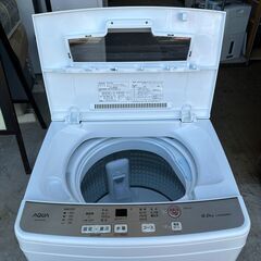【動作保証あり】AQUA アクア 2021年 AQW-S60J 6.0kg 洗濯機【管理KRS696】