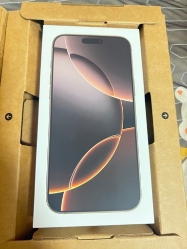 iphone 16pro max 256g デザートチタニウム