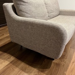 美品•大塚家具】2人掛けソファ