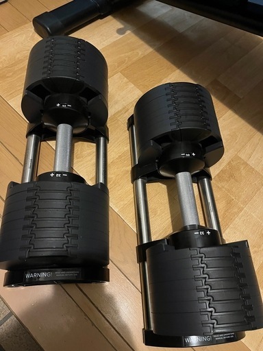 売約済み】フレックスベル 32kg×2 インクラインベンチ nuo flexbell 32