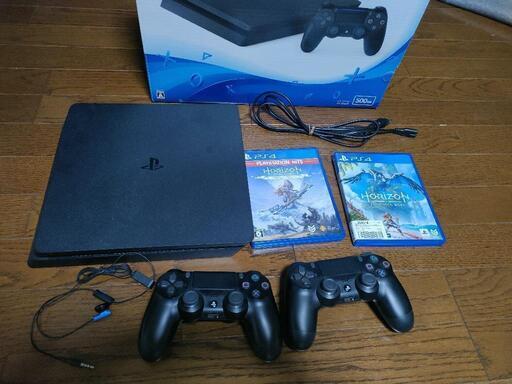 ps4slim コントローラ2個\u0026Horizon1･2セット