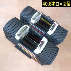 可変式ダンベル【40.8×2個 ：合計81.6キロ】TOP FILM　ブロックダンベル（中古）キズ・擦れ・汚れ有り 可変式ダンベル【40.8×2個 ：合計81.6キロ】TOP FILM ブロックダンベル