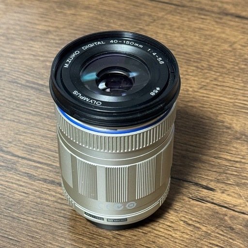 【望遠レンズ】OLYMPUS M.ZUIKO DIGITAL ED 40-150mm シルバー
