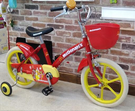 マクドナルド　子供用自転車　16インチ