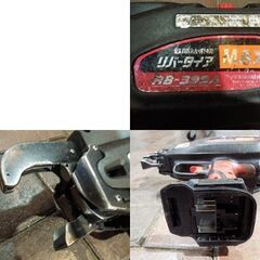 MAX 鉄筋結束機 リバータイア RB-399A 14.4V 本体 充電器 バッテリ2個 通電のみ確認 動作未確認 ジャンク扱い品 マックス 札幌市 新道東店