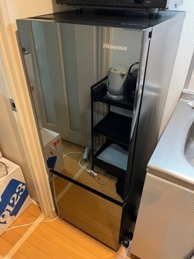 Hisense 冷蔵庫 2022年製 162L HR-G16AM