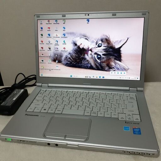 【お取り引き決定しました】【少し小さめの14インチ】core i5　8GB　SSD　カメラ　Wi-Fi　Bluetooth　マルチ  Microsoft office2021　Windows11　Panasonic　Let’s note