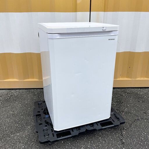 【売約済】特価！■2021年製 アイリスオーヤマ 冷凍庫【85L】IUSD-9B-W フリーザー IRIS OHYAMA 冷凍ストッカー