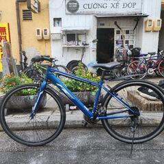 クロスバイク メリダ 700x28c 3x8変速 フレーム アルミ 青 配達可能