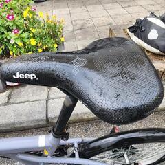 折りたたみ自転車　ＪＥＥＰ　２０インチ　６変速　カゴ　付き　配達可能