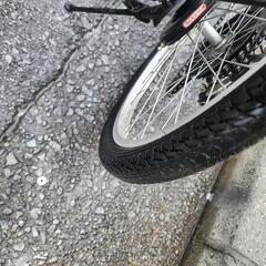 折りたたみ自転車　ＪＥＥＰ　２０インチ　６変速　カゴ　付き　配達可能