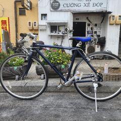 クロスバイク　ＷＥＥＫＥＮＤＢＩＫＥ　７００ｘ２８ｃ　７変速　フレーム　アルミ　青　配達可能