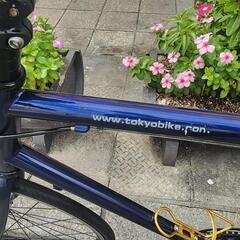 ＴＯＫＹＯＢＩＫＥ　クロスバイク　６５０Ｃ　７変速　青　配達可能
