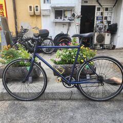 ＴＯＫＹＯＢＩＫＥ　クロスバイク　６５０Ｃ　７変速　青　配達可能