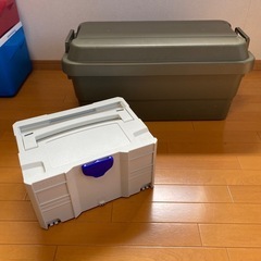 コールマン　ラバーメイド　PLANO アメリカ製　ヒューナースドルフ　トラスト中山 カーゴトランク　アウトドア　収納　ガレージ