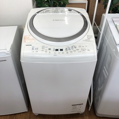 安心の6ヶ月保証付！！【TOSHIBA 全自動洗濯機 8.0kg 2018年製