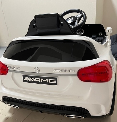 電動乗用カー 乗用ラジコン メルセデスベンツ GLA45 リングボーイ 結婚