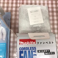 ✨マキタ　未使用　A-72132/A-72126　空調ファンベスト　吸汗速乾長袖シャツ付き　size ３L✨うるま市田場✨　
