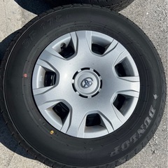 ☆新品☆2023年製ハイエース　純正ホイール　4本セット ハイエース純正ホイール2023年式、新品タイヤセット走行10キロ