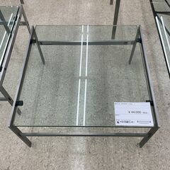 ☆ジモティ割あり☆ BO-EX ガラステーブル H30×D60×W60 クリーニング済み