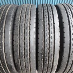 ブリヂストン DURAVIS R205 205/80R17.5 120/118L LT 4本 9分溝