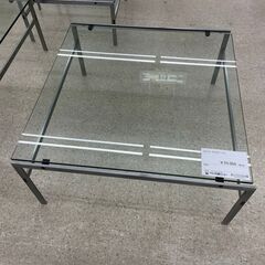 ☆ジモティ割あり☆ BO-EX ガラステーブル H35×D84×W80 クリーニング済み