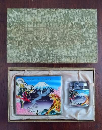 1950年〜1960年代 シガレットケース＆ライターセット