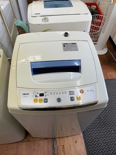 洗濯機　No.14694　TECO　4.5kg　2014年製　QA5001J　【リサイクルショップどりーむ天保山店】