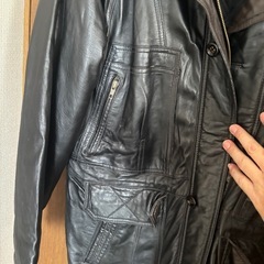 BEER BLASTS レザージャケット LL 黒