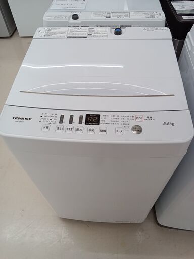 ★ジモティ割あり★ Hisense 洗濯機 HW-T55D 5.5kg 20年製 動作確認／クリーニング済み TC5312