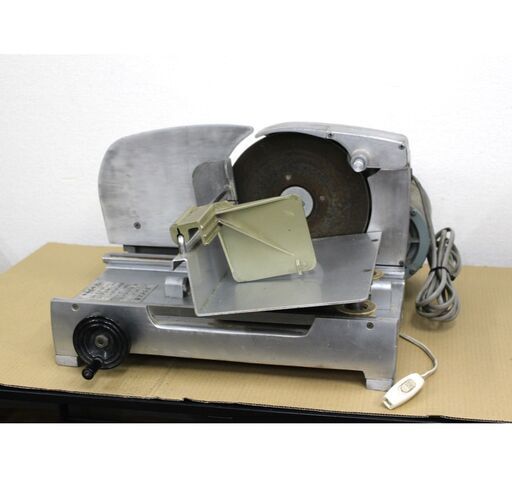 ≪U1086ジ≫ 通電OK ハクラ精機 一枚切りスライサー エコー70 店舗/厨房機器 パンスライサー 食パン 厚切り/7枚切/普通切/サンドイッチ 現状品
