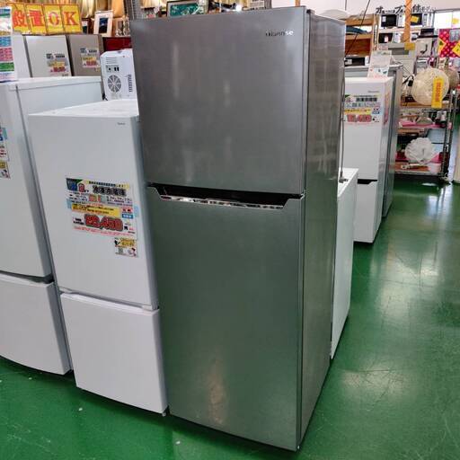 【愛品倶楽部柏店】 保証充実 Hisense (ハイセンス) 2020年製 227L 2ドア 冷凍冷蔵庫 HR-B2302