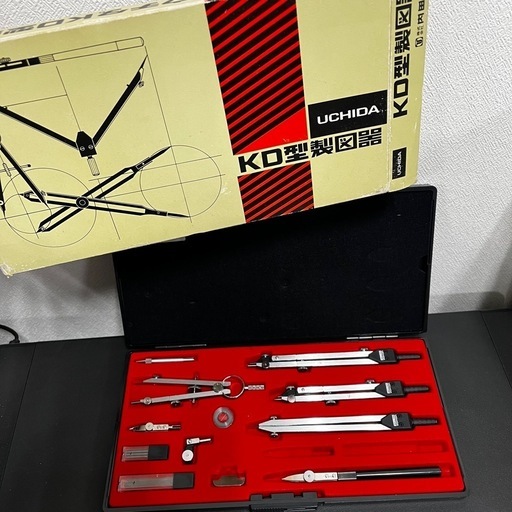 UCHIDA KD型製図器21品